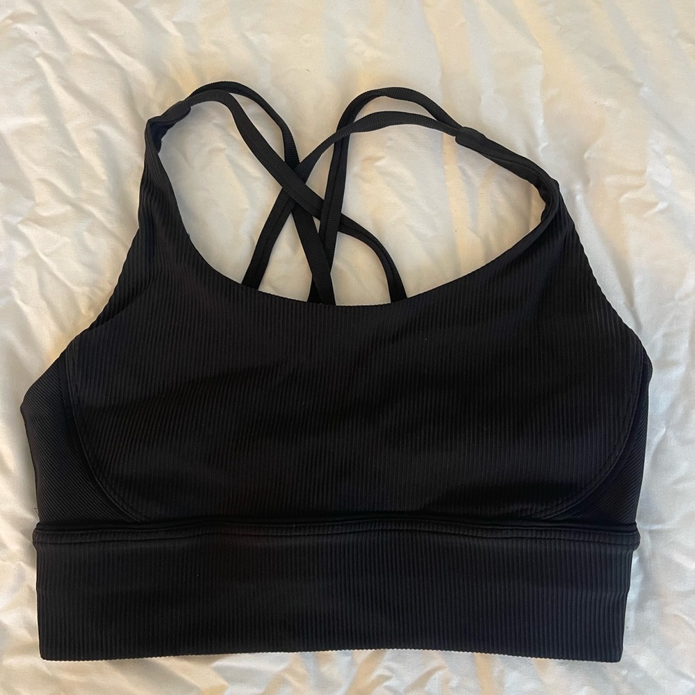 Lululemon Energy Bra Long Line Ribbed Bra - Picture 3 of 5